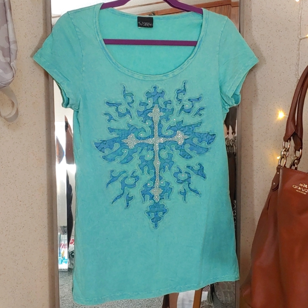 Daytrip Lace Cross top - M